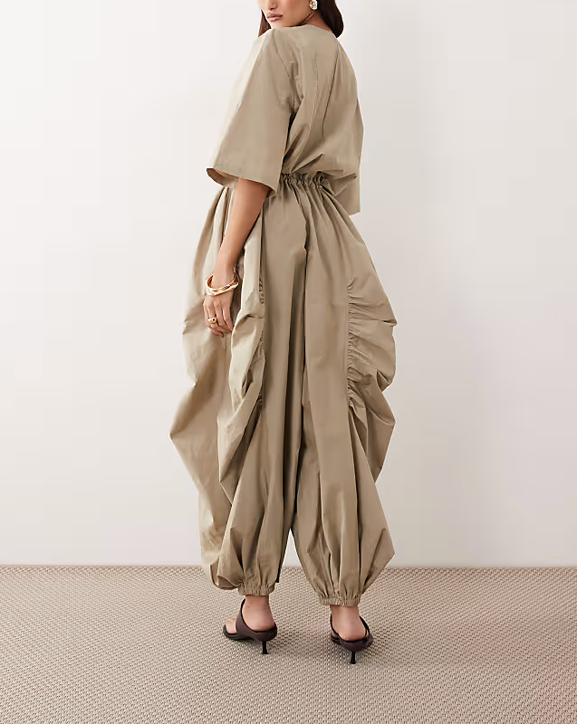 oversized utility jumpsuit