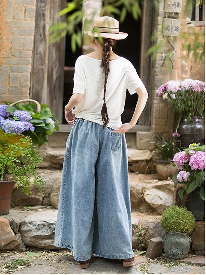 Wide Leg Baggy Jeans
