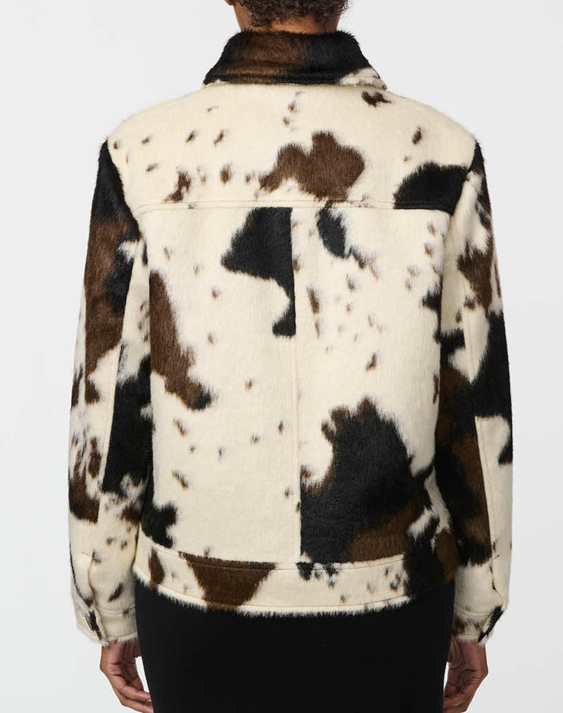 Cow Print Jacket