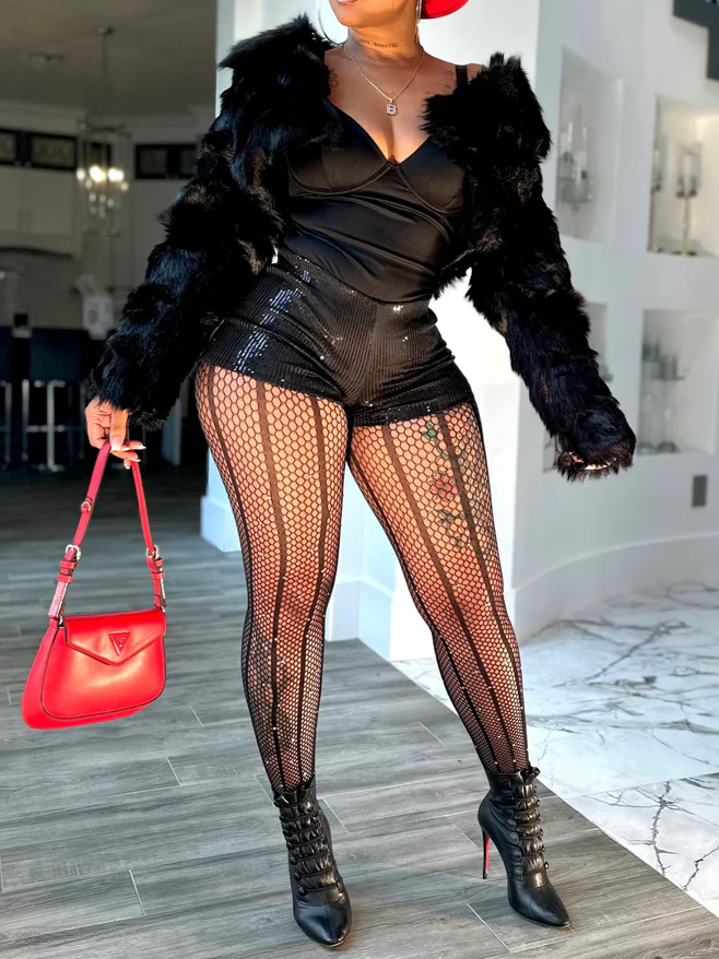 Fur Crop Coat