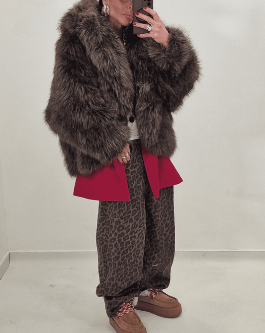 Faux Fur Coat