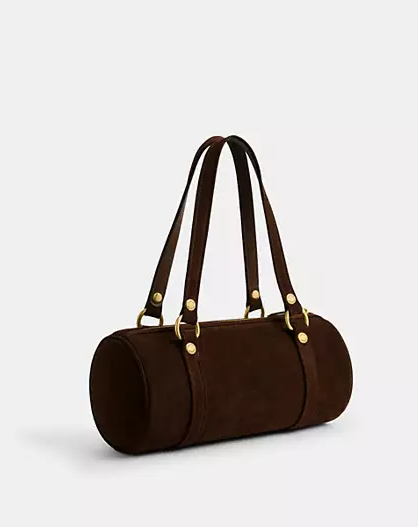 Kisslock Barrel Bag