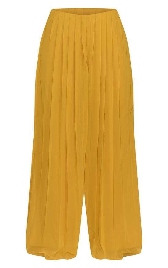 Flowy Pleated Trousers Co-ord