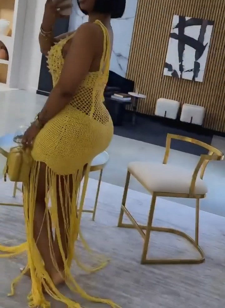 Sunshine crochet dress