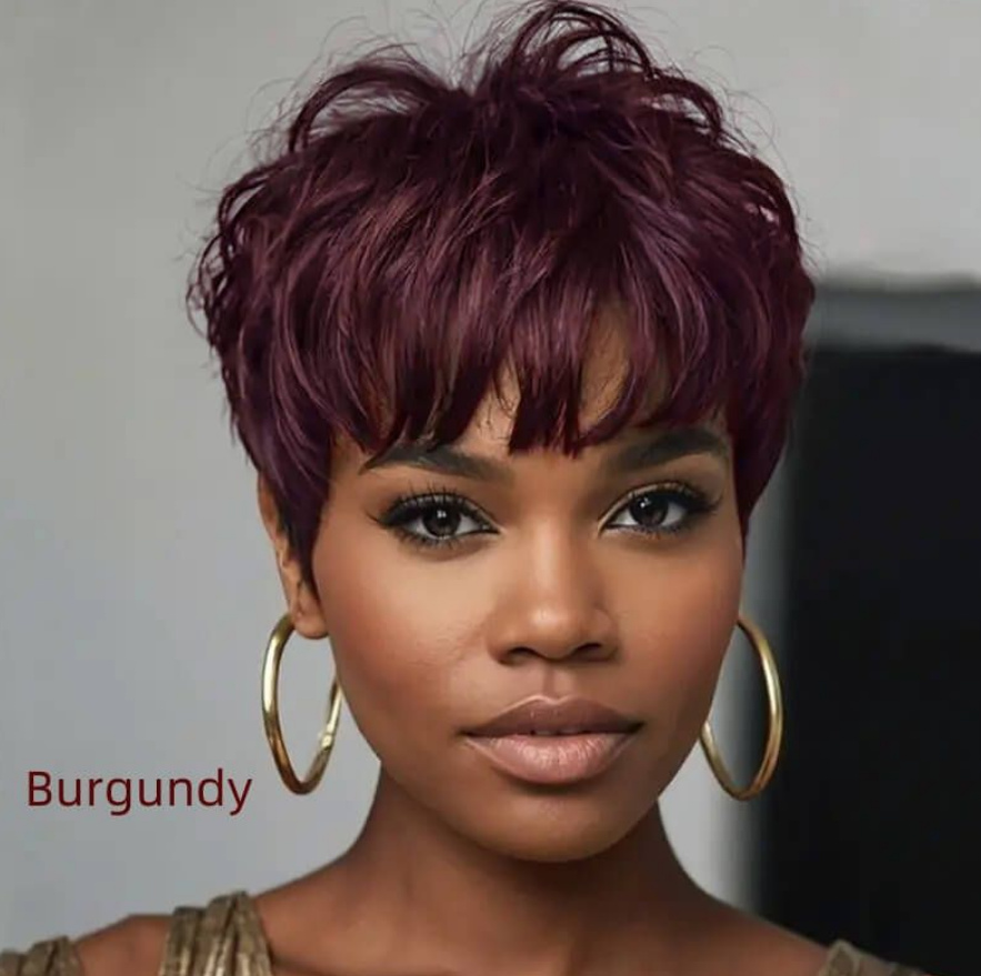 Chic Curly Short Wig