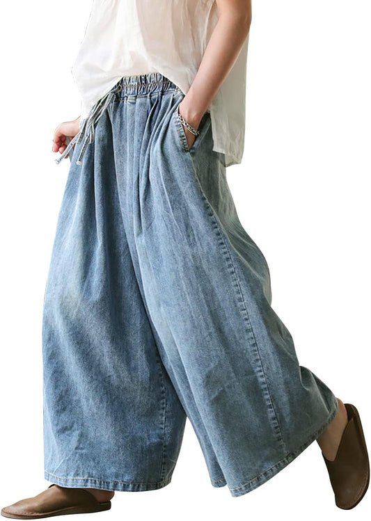 Wide Leg Baggy Jeans