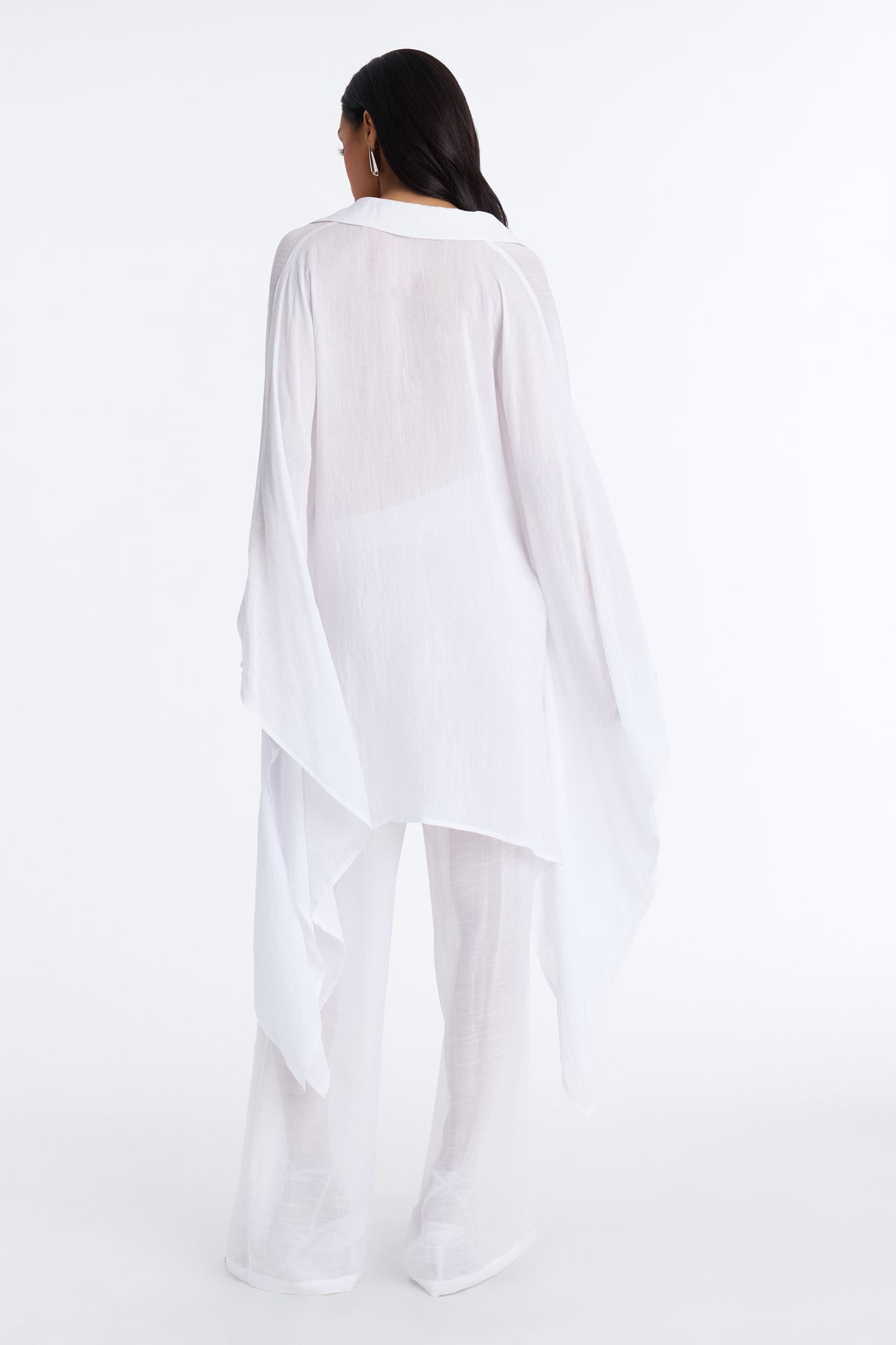（🔥Final Week Sale: Save 40%）Linen Pant Set - White