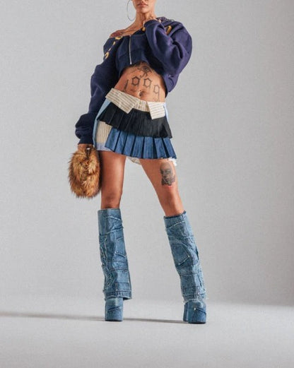 STANDING ON BUSINESS MINI SKIRT
