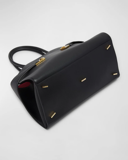 Hug Leather Top-Handle Bag