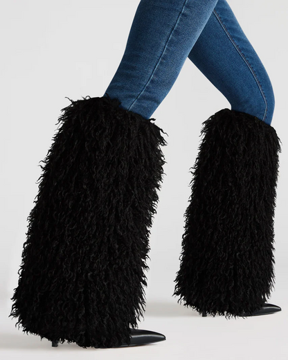 Plush High Boots