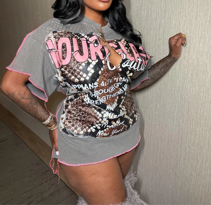 Hourglass Oversized T-shirt