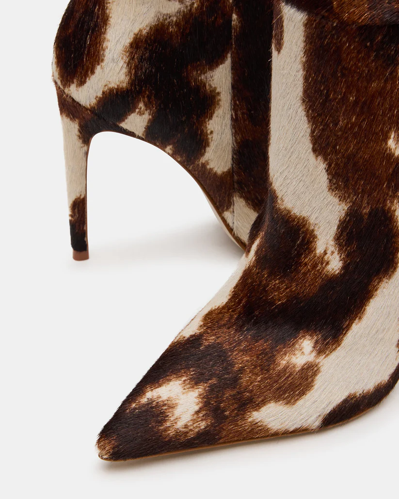 Leopard Cow Print Boots