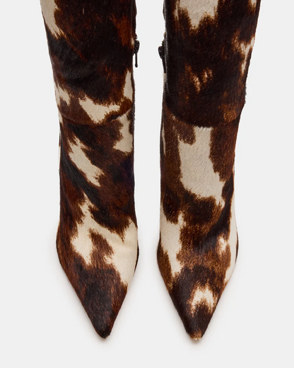 Leopard Cow Print Boots