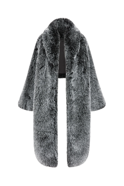 Short faux mink jacket