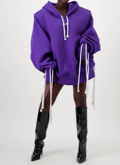 Tassel Hoodie Sweater