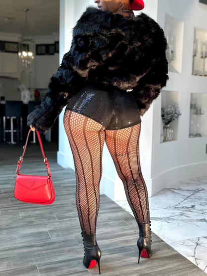 Fur Crop Coat