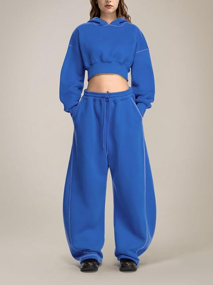 Baggy Sweatsuit Set