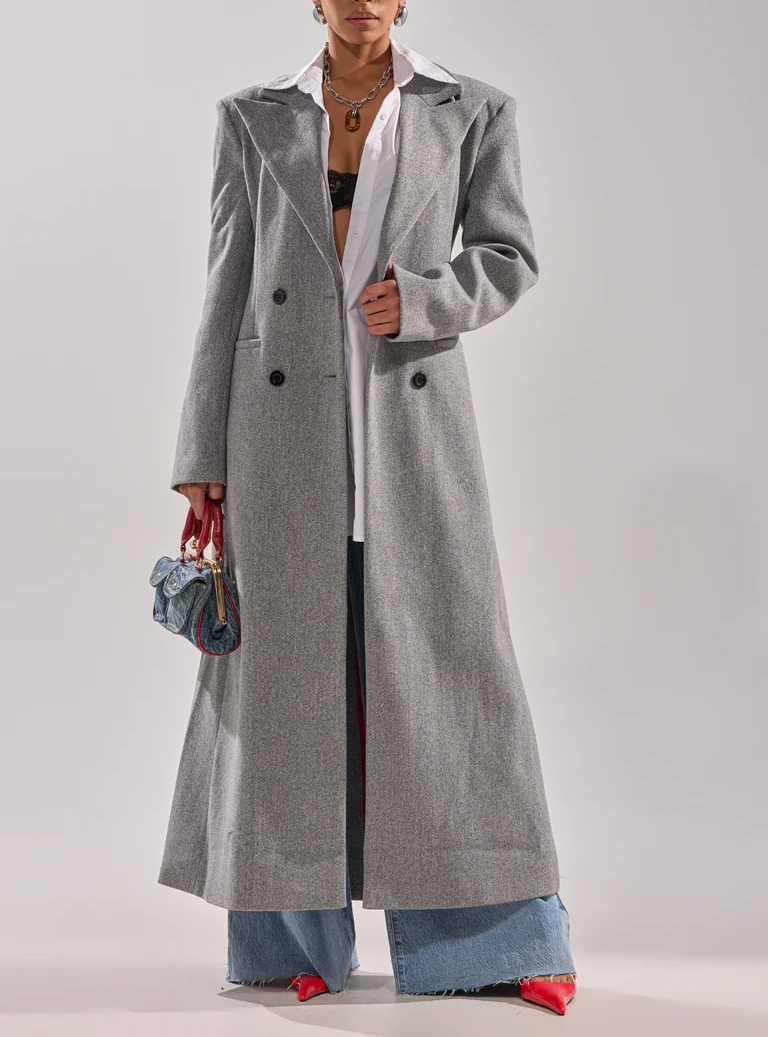 Long-line Trench Coat