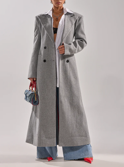 Long-line Trench Coat