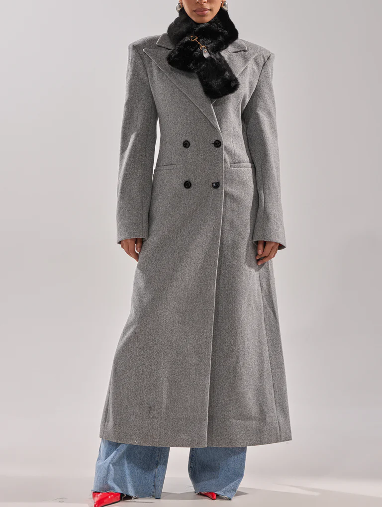 Long-line Trench Coat
