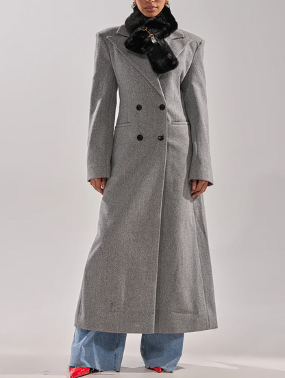 Long-line Trench Coat