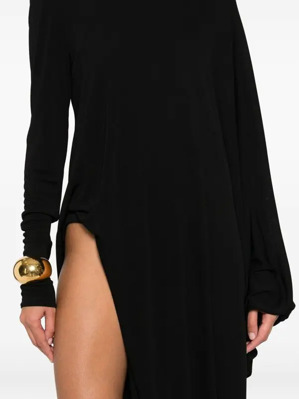 Long asymmetrical dress