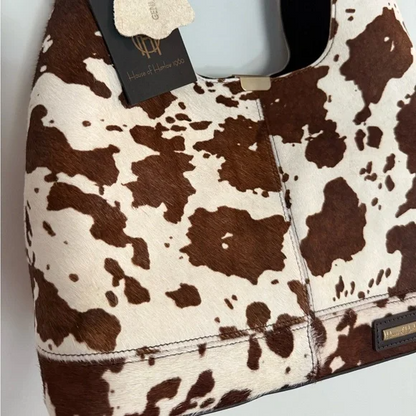 Leather Magnetic Clutch Bag