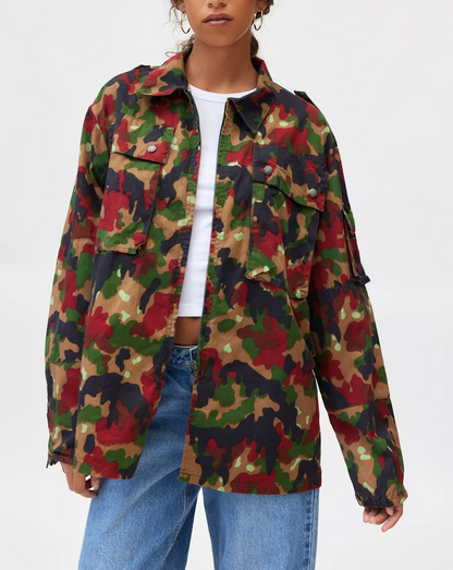 Urban Renewal Vintage Disruptive Camo Jacket