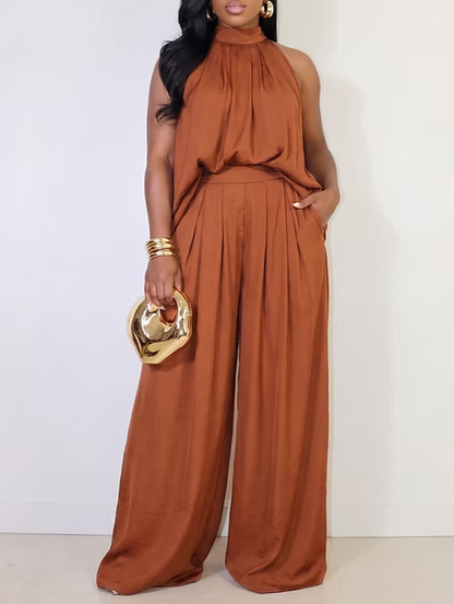Satin Halter Set