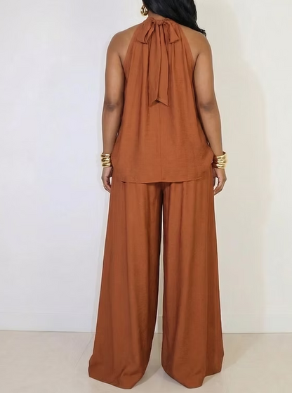 Satin Halter Set