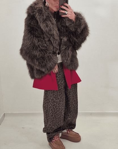 Faux Fur Coat