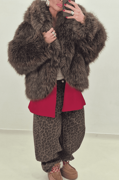 Faux Fur Coat