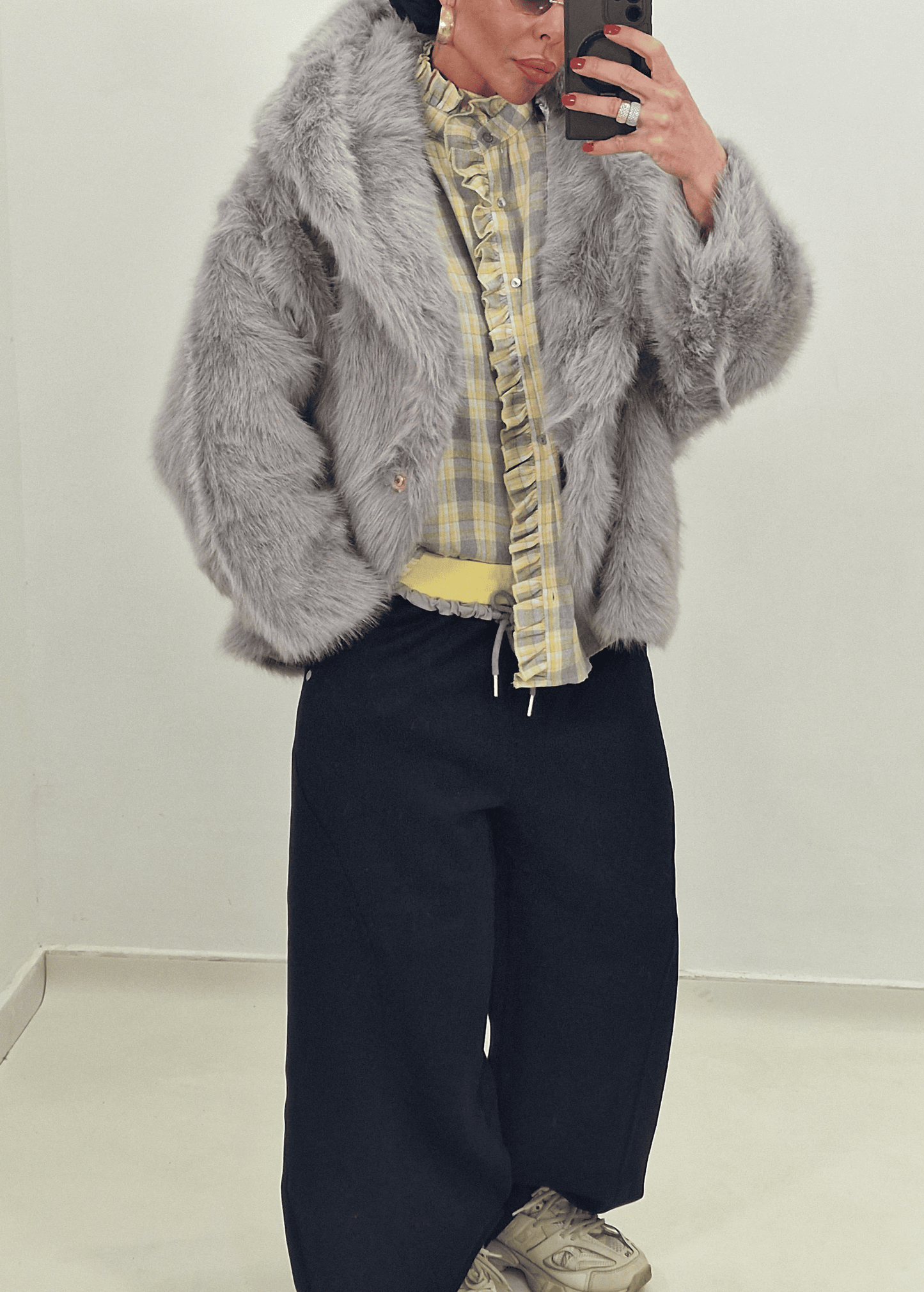 Faux Fur Coat