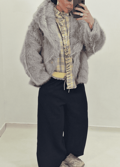 Faux Fur Coat