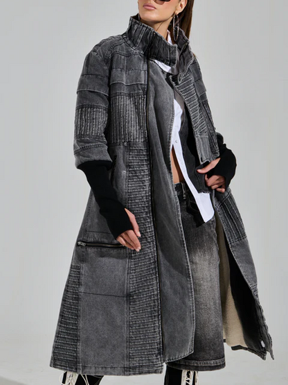 Wortex Denim Trench Coat
