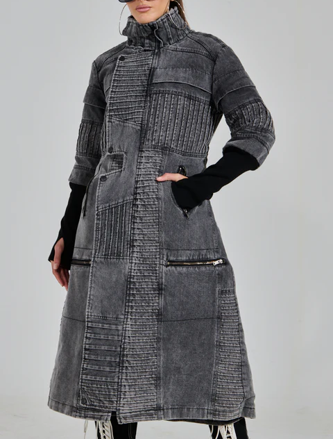 Wortex Denim Trench Coat