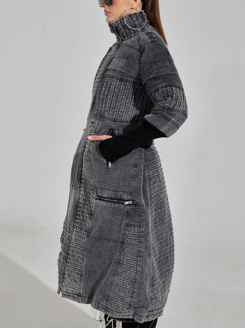 Wortex Denim Trench Coat