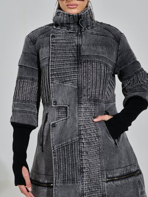 Wortex Denim Trench Coat