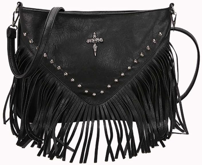 Vintage Leather Crossbody Bag