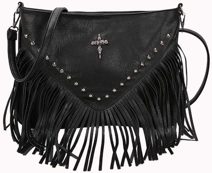 Vintage Leather Crossbody Bag