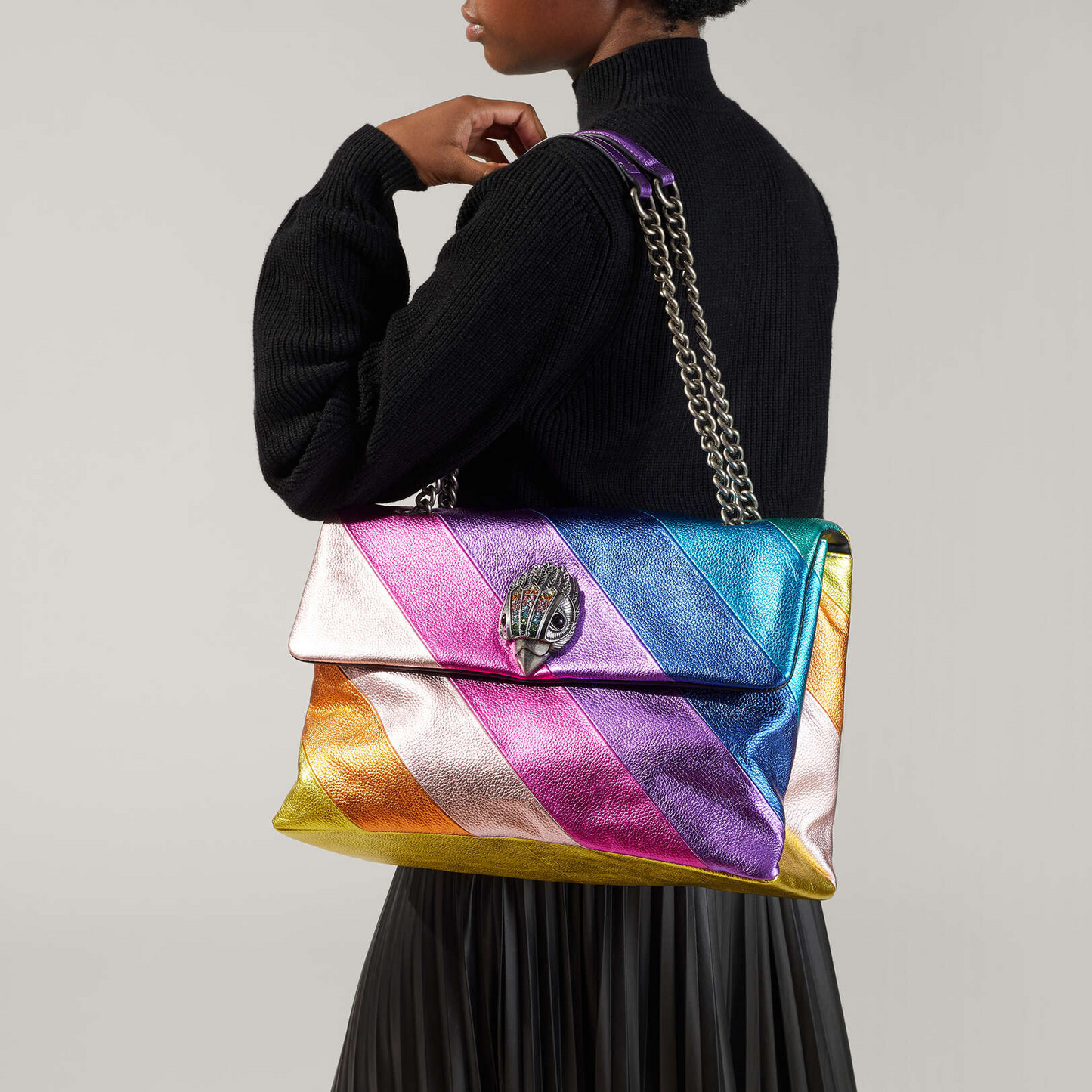 Colorful Square Tote Bag
