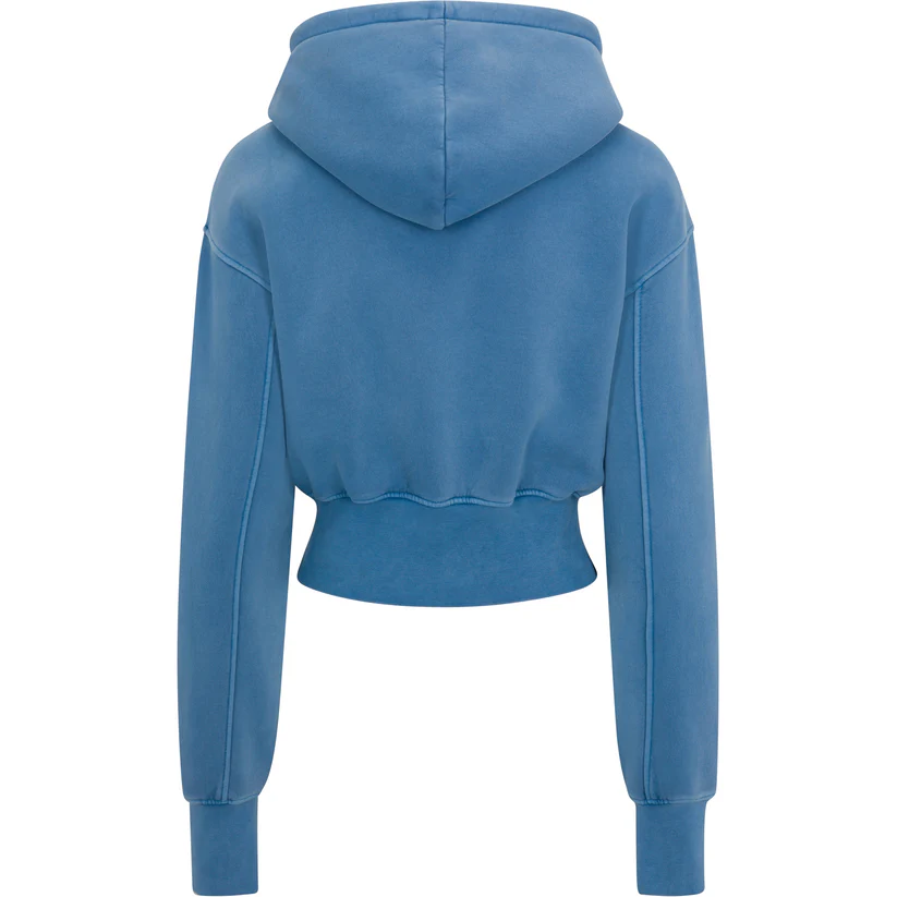 Hooded Sweatshirt and Long Skirt Set