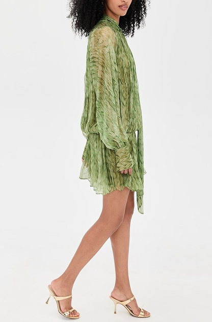 Sheer Tulle Bow dress