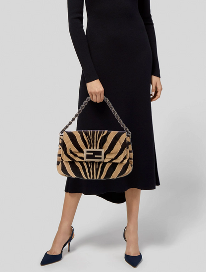 Pony-style calfskin handbag