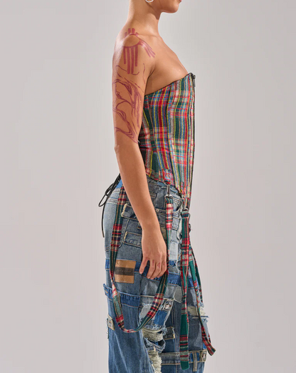 Plaid Corset