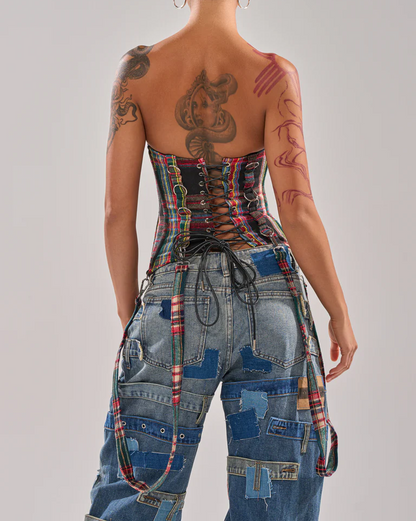 Plaid Corset