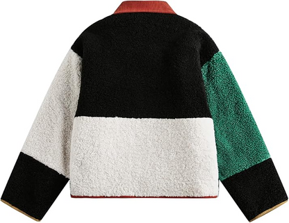Color Blocking Coat
