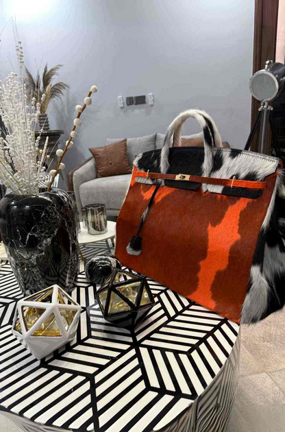 Cowhide Handbag