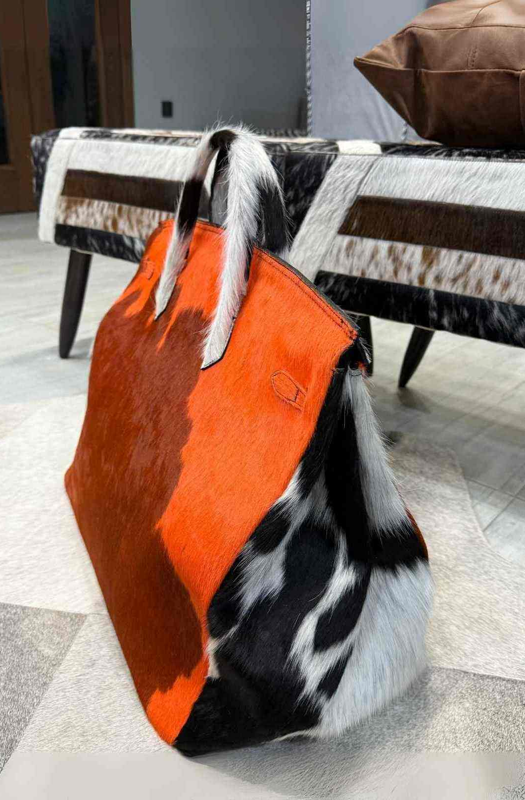 Cowhide Handbag