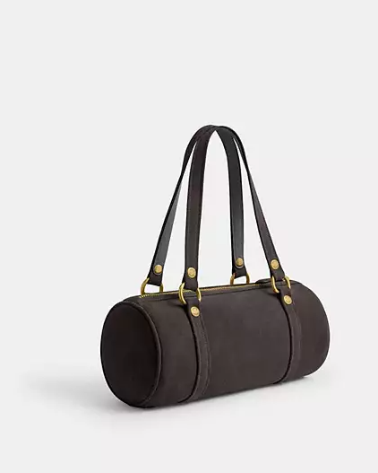 Kisslock Barrel Bag